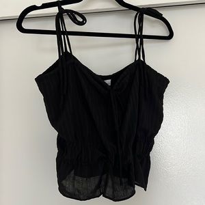 Lovers + Friends Black Sleeveless Top - NWT
